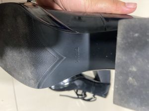 Black Mary Jane Block Heel