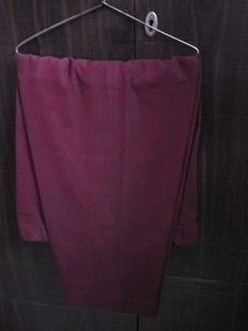 Burgundy Double-Breasted Blazer with pants