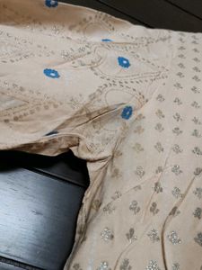 W Brand Women Embellished Printed Cotton Kurta