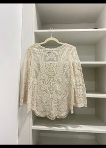 Lace Embroidered Top