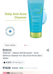 Bioderma Sebium Gel Mousant Facewash