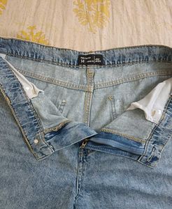 Blue Washed Pants