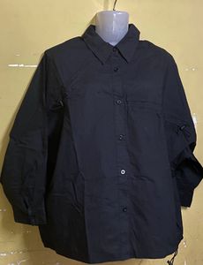 Black Shirt With Straps (used 2 Times)