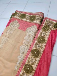 Wedding Saree With Blause 😍