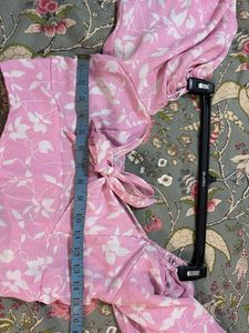 Floral Pink Crop Top