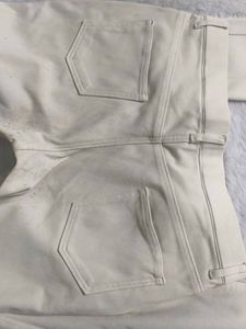 Cream Pants