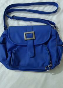 Blue Crossbody Bag