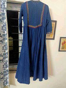 Women&#39;s Sangaria Blue Anarkali