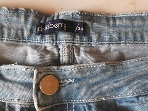 Blue Denim Shorts