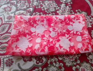 Red Floral Fabric