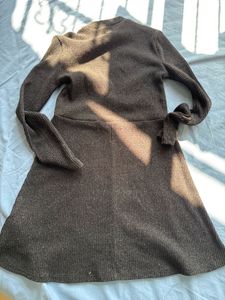 F21 Black Long Sleeve Dress