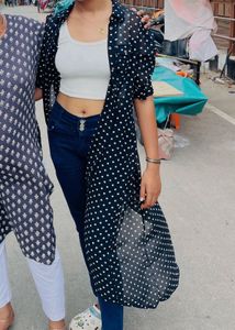 Polka Dot Shrug