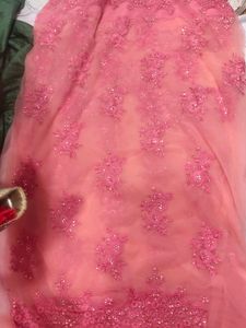 Net Saree With Embodry Work . Only 2 Time Wear  #saree #net      Bust Size 40 Of Blouse