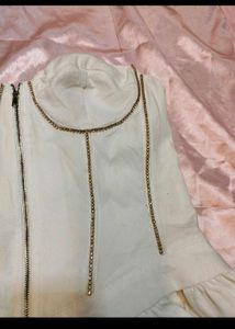 Chic Corset Peplum Top