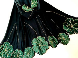 ☘️New Trending Floral Kali Abaya☘️