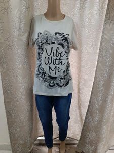 White T-shirt For Women