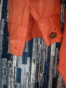 Orange Long Sleeve Top