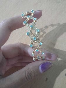 925 Silver 2 In 1 Ring Bracelet