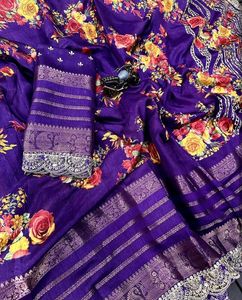 Dola Silksaree With Lace