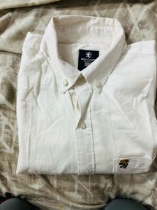 White Button-Down Shirt
