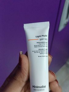 Minimalist Sunscreen (Light Fluid) SPF 50