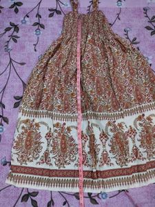 Boho Floral Midi Dress