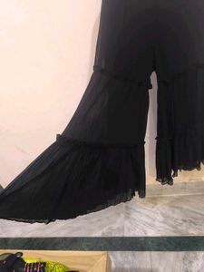 Black sharara set