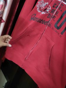 Reddish Maroon Sweat Shirt