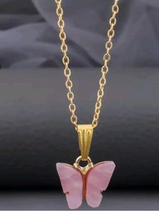 Butterfly Pendant Necklace