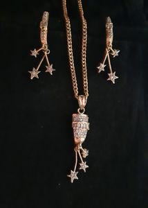 Necklace Pendent Set Earings
