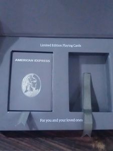 Amex Limited Edition Playing Cards