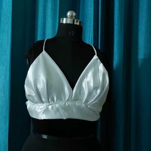 Combo Of 4 Satin Backless Blouse