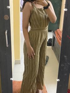 Olive Green Jumpsuit