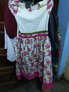 Cute Floral Girls Dress