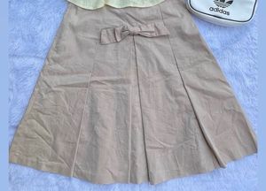 Trendy Vintag Skirt With Bow🎀