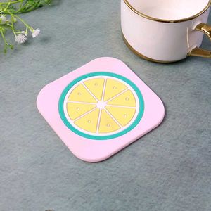Cute Lemon Slice Coaster ( Pack Of 6 )