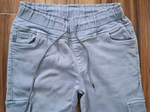 Cute grey Cargo Pant