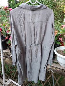 H&amp;M Grey Dress 100%cotton Fabric