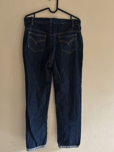 Custom Made Raw Denim High Rise Jeans