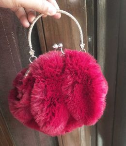 Faux Fur Clutch