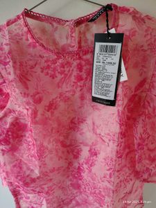Elegant Organza Dream – Brand New XS Top!