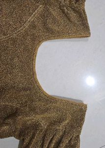 Gold Shimmer Blouse