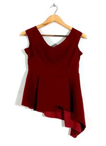 Dark Maroon Top (Women)