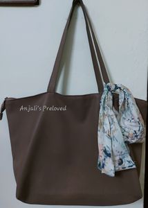 Beige Tote