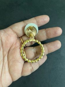 Pearl Hoop Earrings