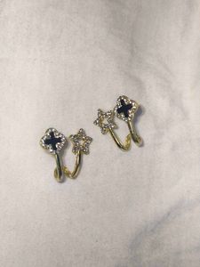 Clover & Star Ear Cuffs