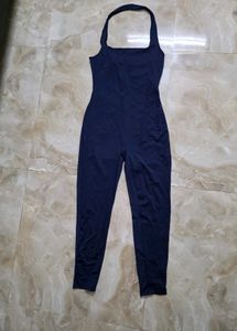 Navy Petite Jumpsuit