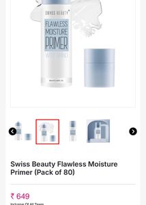Swiss Beauty Flawless Moisture Primer