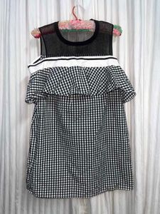 Gingham Ruffle Dress