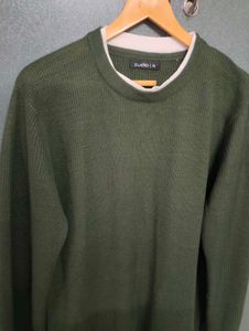 Olive Green Knit Sweater